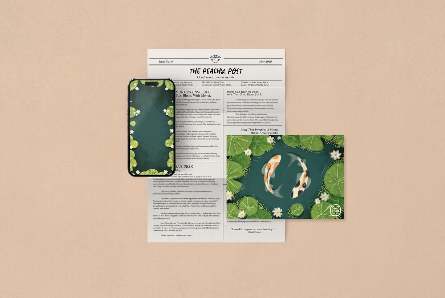 Archive: The Monet Issue — May 26' Mail Out